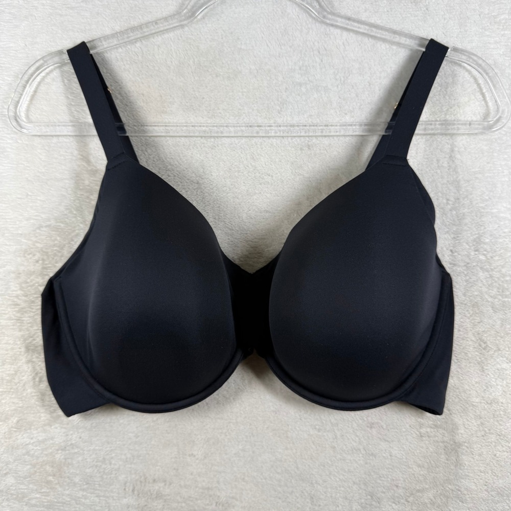 ThirdLove 24/7 Classic T-Shirt Bra Black Underwire Padded 38D